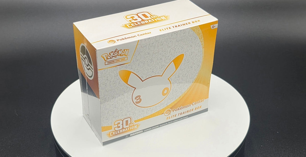 Pokémon TCG: 30th Celebration Pokémon Center Elite Trainer Box – Sealed