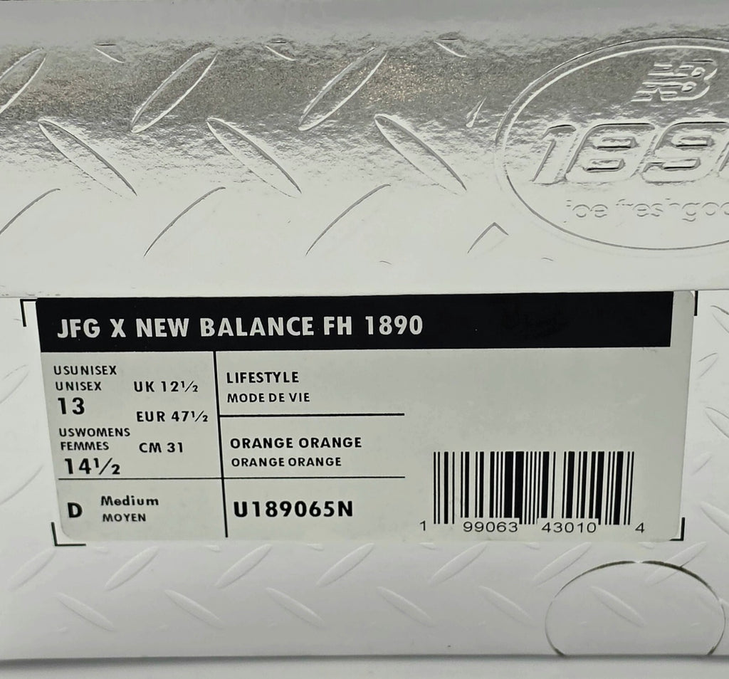 Joe Freshgoods x New Balance 1890 "Finger Waves" Size 13