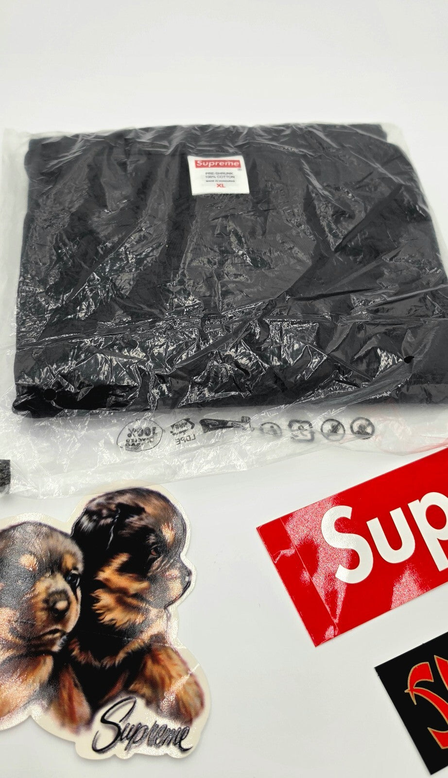 Supreme Candle Box Logo Tee Black XL FW26 Brand New Sealed