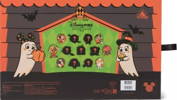 Mickey Mouse & Friends 13-Day Halloween Countdown Calendar LE Mystery Pin Set