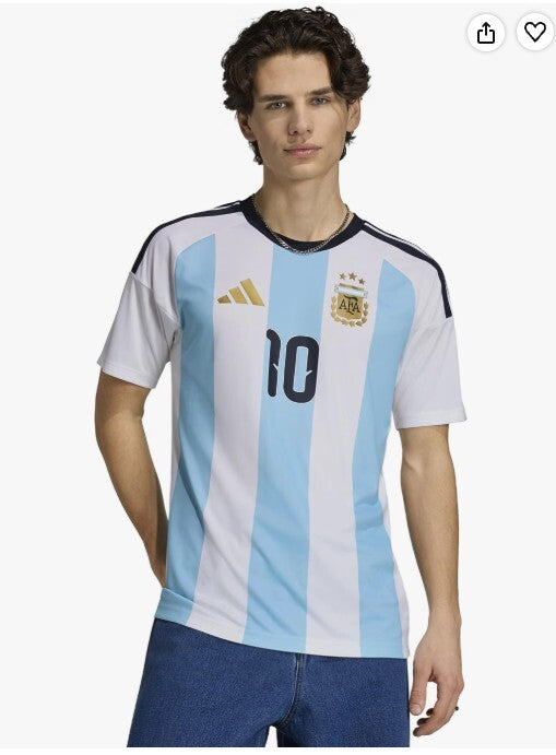Adidas Argentina 26 Home Messi Fan Jersey Size XL NWT