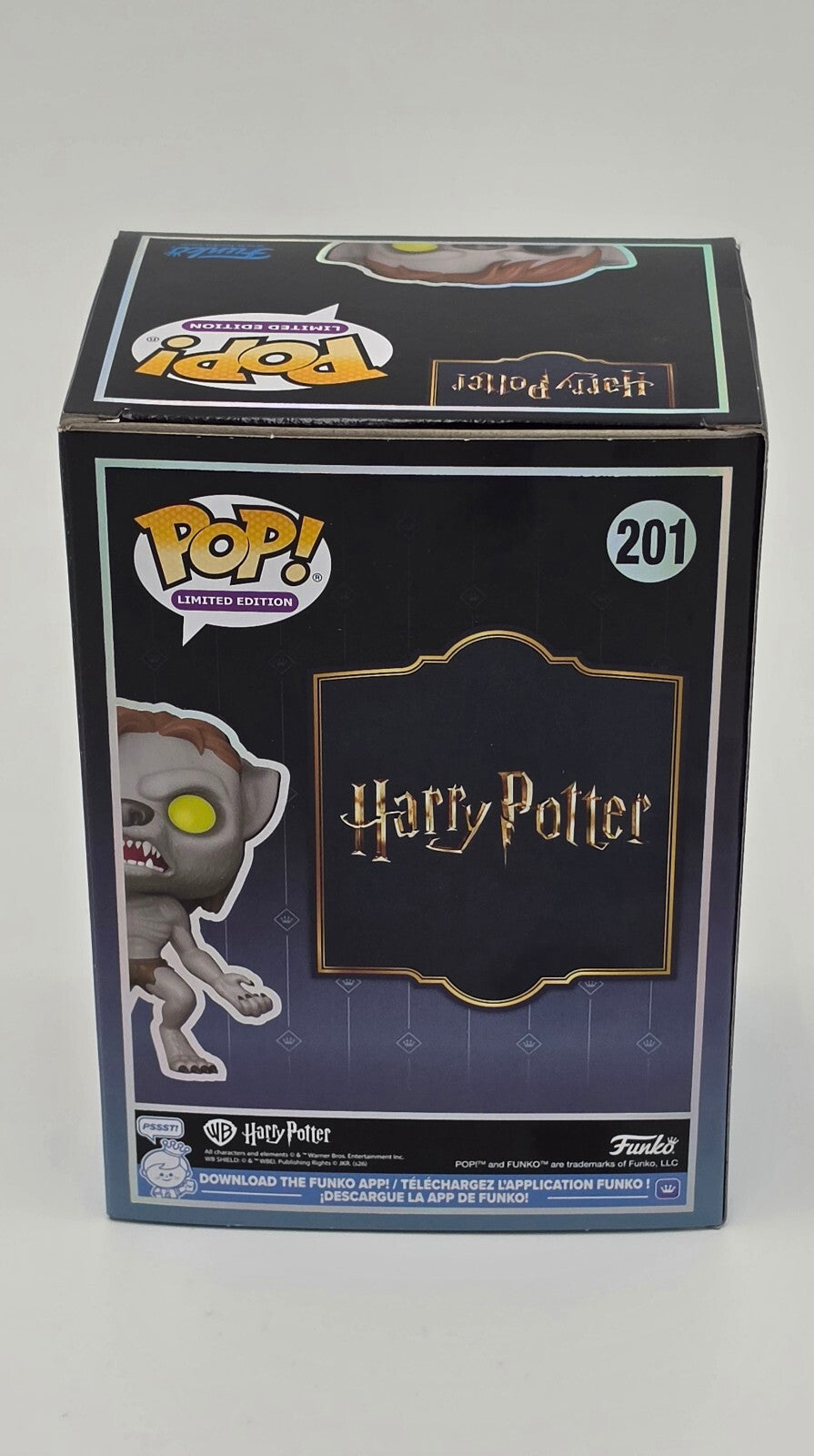 Funko Pop Harry Potter Remus Lupin As Werewolf 201 LE 7500 Exclusive