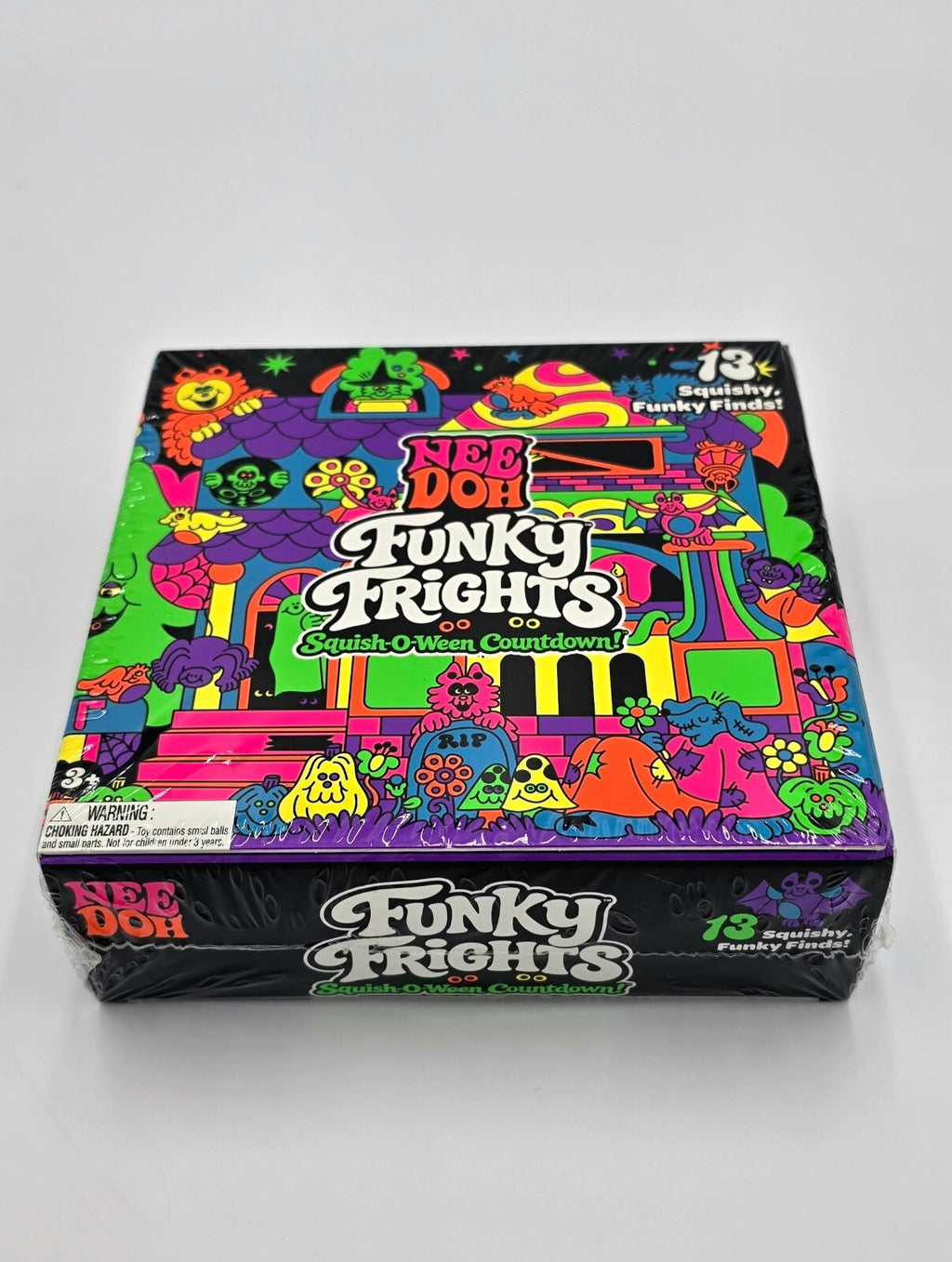 NIB NeeDoh Funky Frights Squish-O-Ween 13-Day Countdown Calendar