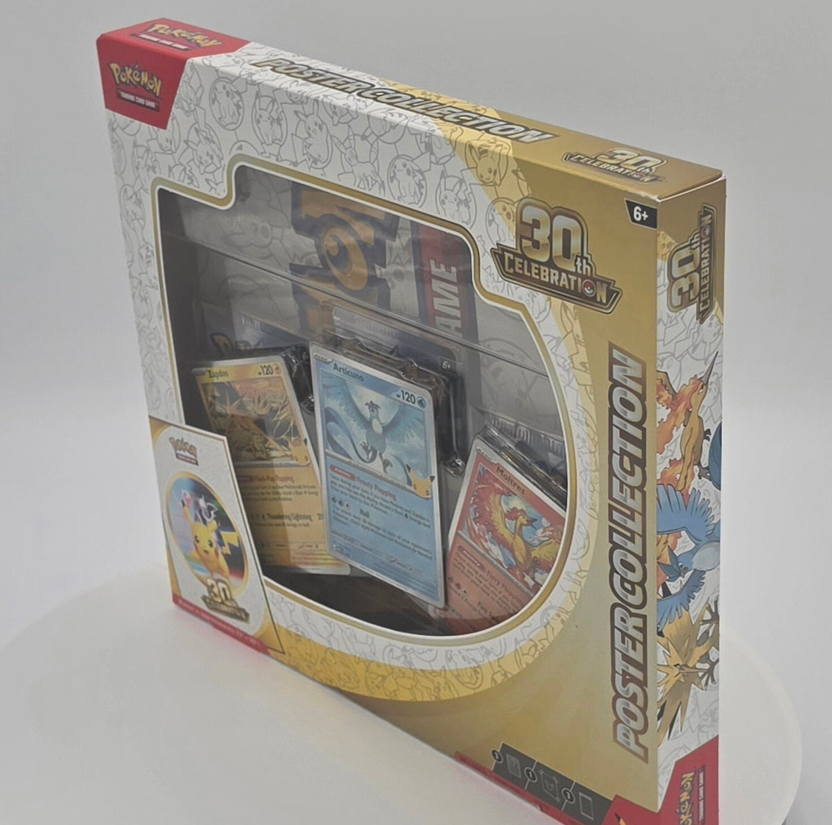 Pokémon TCG 30th Anniversary Celebration Poster Collection Legendary Birds
