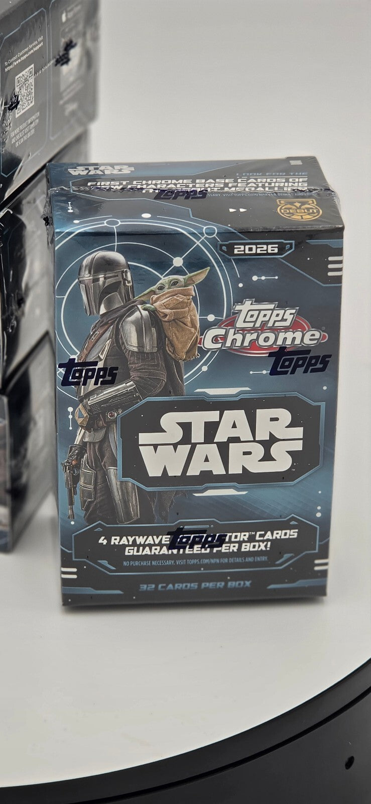 2026 Topps Chrome Star Wars Value Blaster Box Factory Sealed