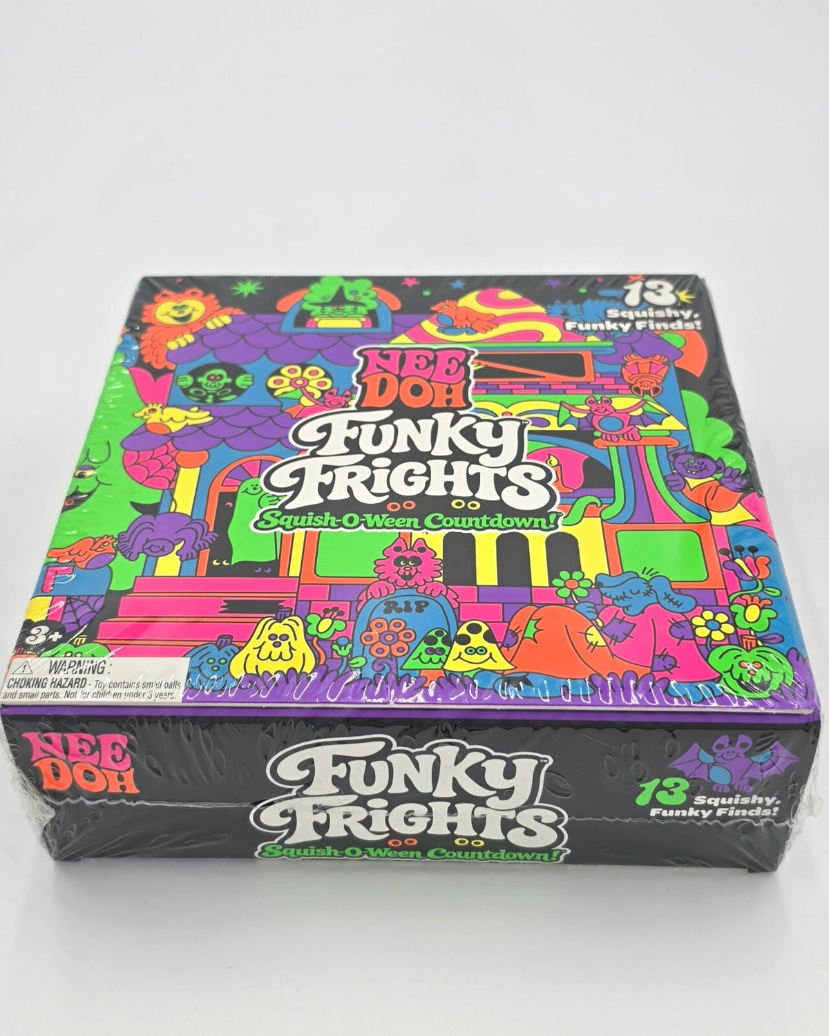 NIB NeeDoh Funky Frights Squish-O-Ween 13-Day Countdown Calendar