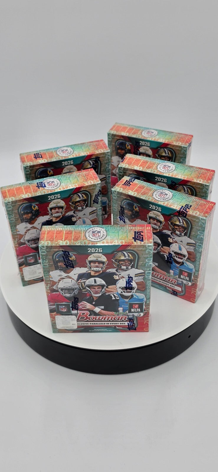 2026 Topps Bowman Football Trading Cards Mega Box Sealed