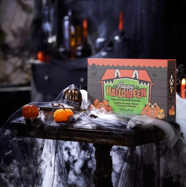 Mickey Mouse & Friends 13-Day Halloween Countdown Calendar LE Mystery Pin Set