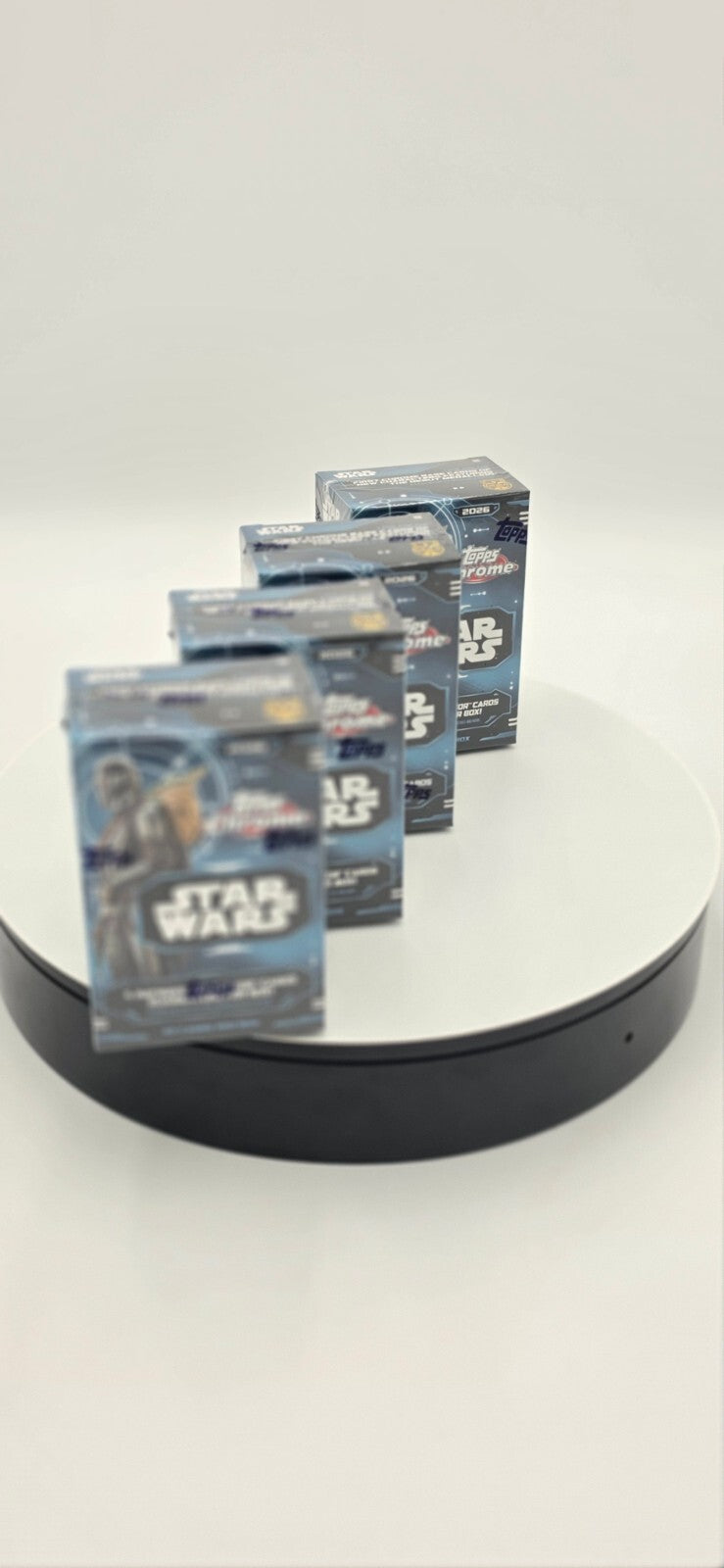 2026 Topps Chrome Star Wars Value Blaster Box Factory Sealed