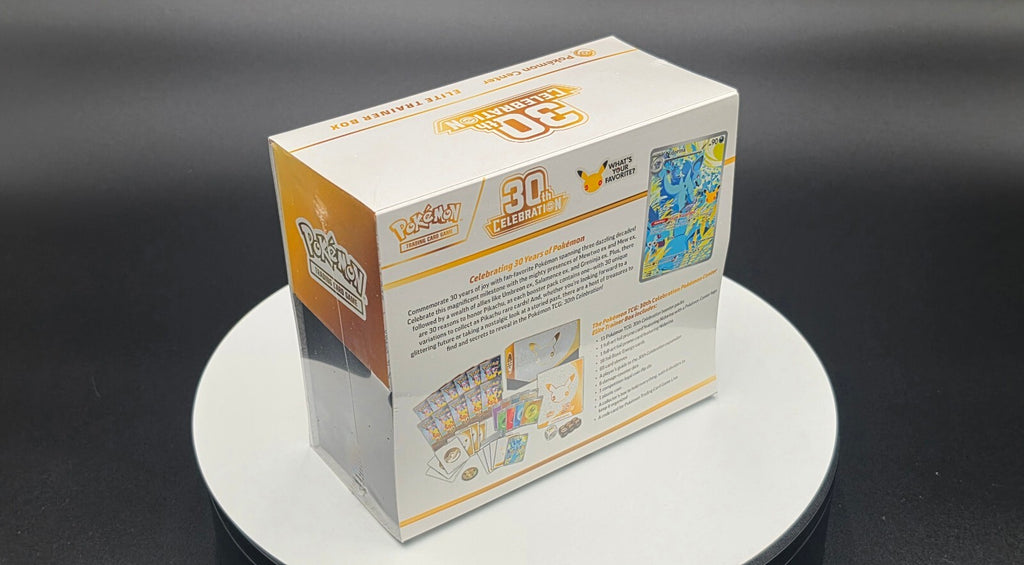 Pokémon TCG: 30th Celebration Pokémon Center Elite Trainer Box – Sealed