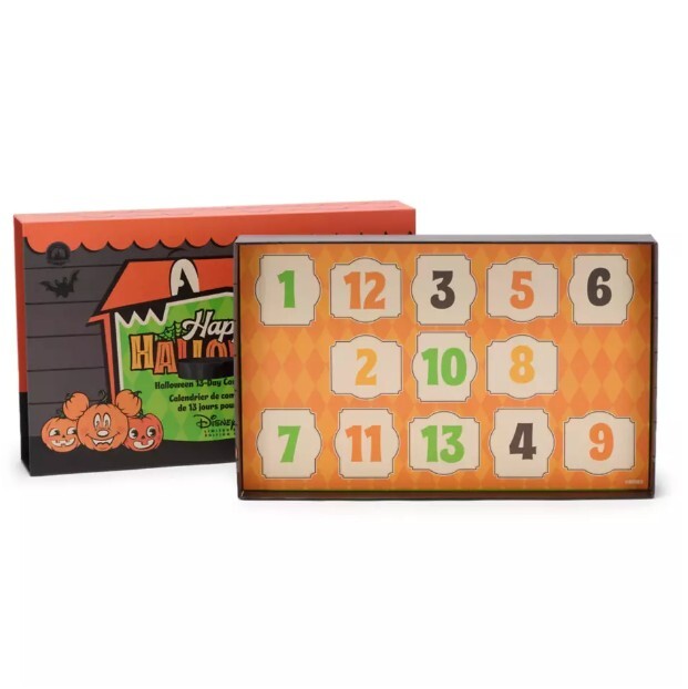 Mickey Mouse & Friends 13-Day Halloween Countdown Calendar LE Mystery Pin Set