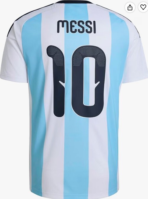 Adidas Argentina 26 Home Messi Fan Jersey Size XL NWT