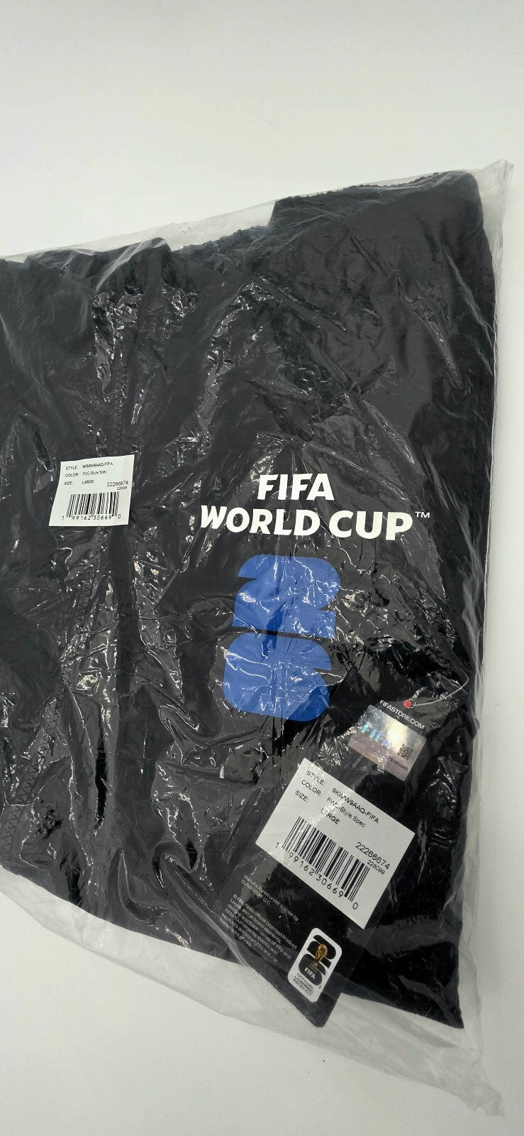 Outerstuff FIFA World Cup 2026 Full Zip Windbreaker Jacket Large NWT