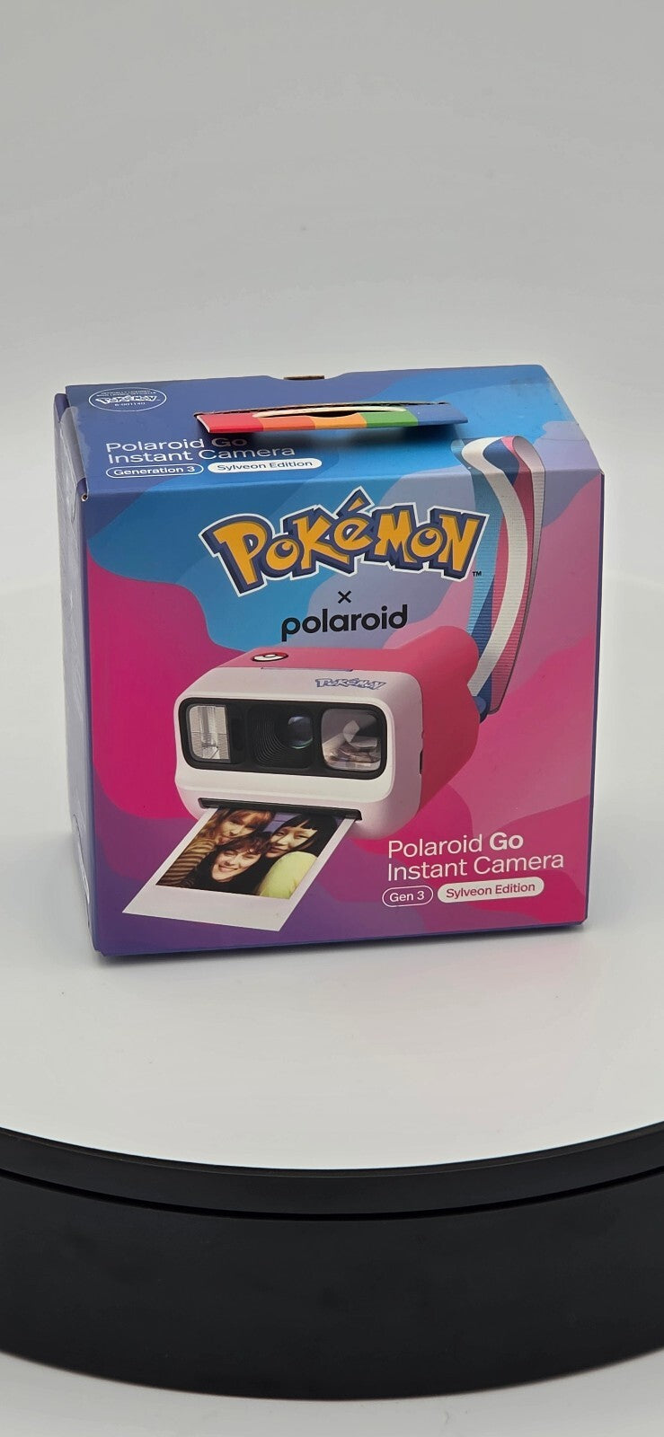 Pokemon x Polaroid Go Gen 3 Instant Camera Sylveon Edition Pink Sealed NIB