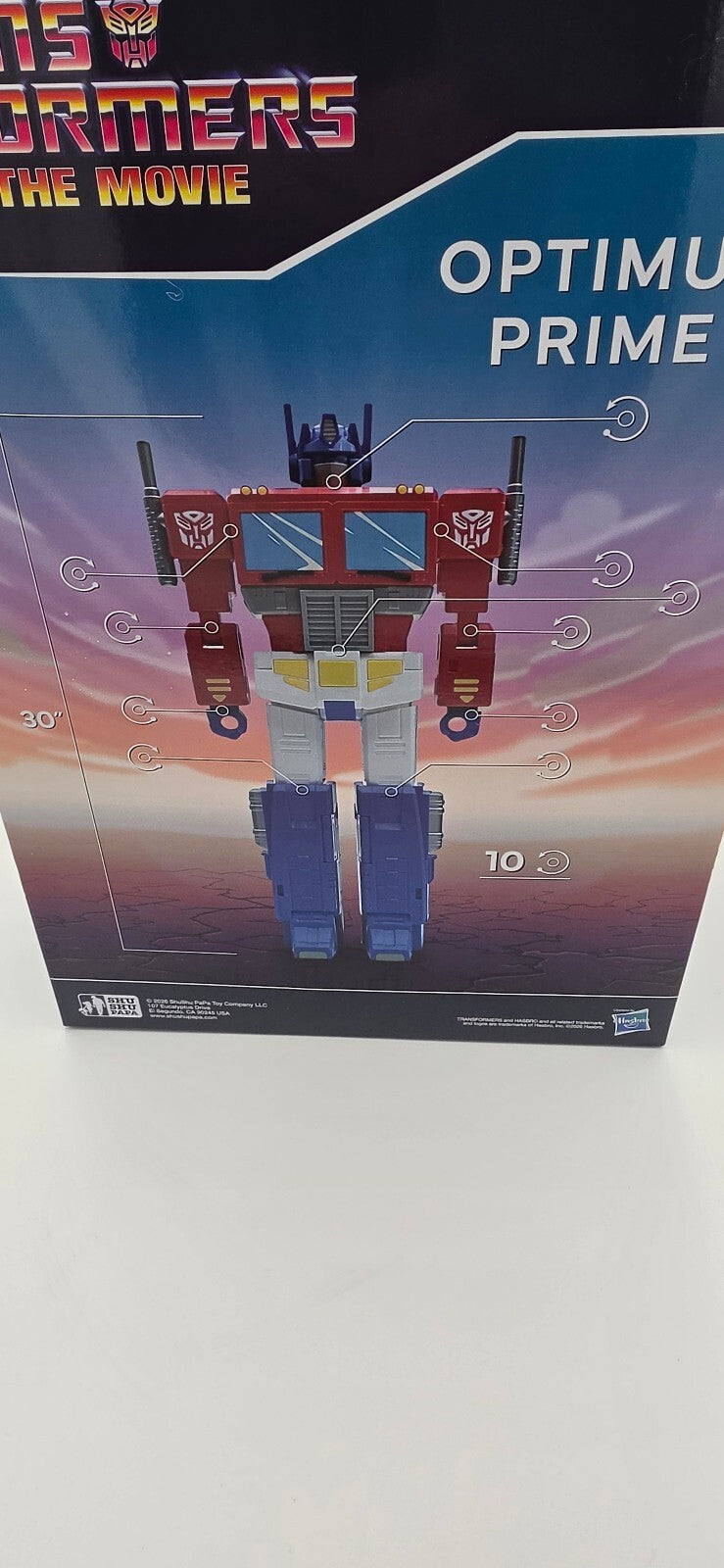 Transformers The Movie 40th Anniversary Optimus Prime 30" Big-Fig 2026 NIB
