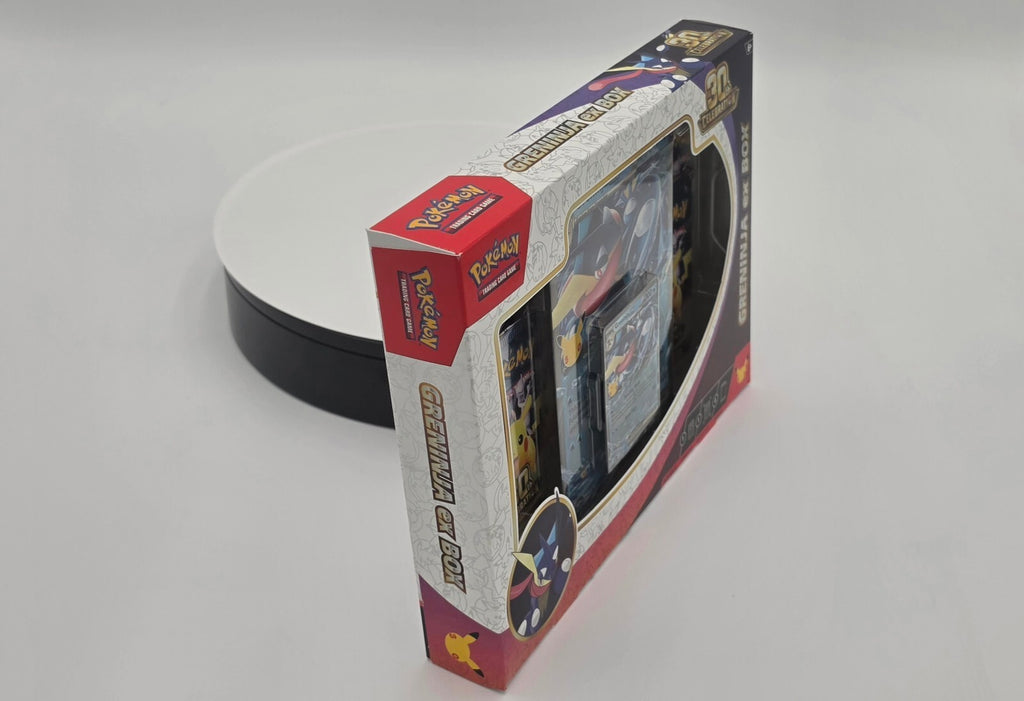 Pokémon TCG 30th Anniversary Celebration Greninja ex Box Sealed Promo Set