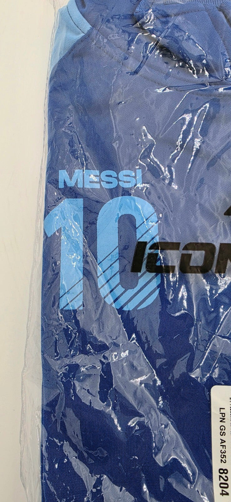 Icon Sports Argentina Messi #10 Track Jacket Blue [S] NWT
