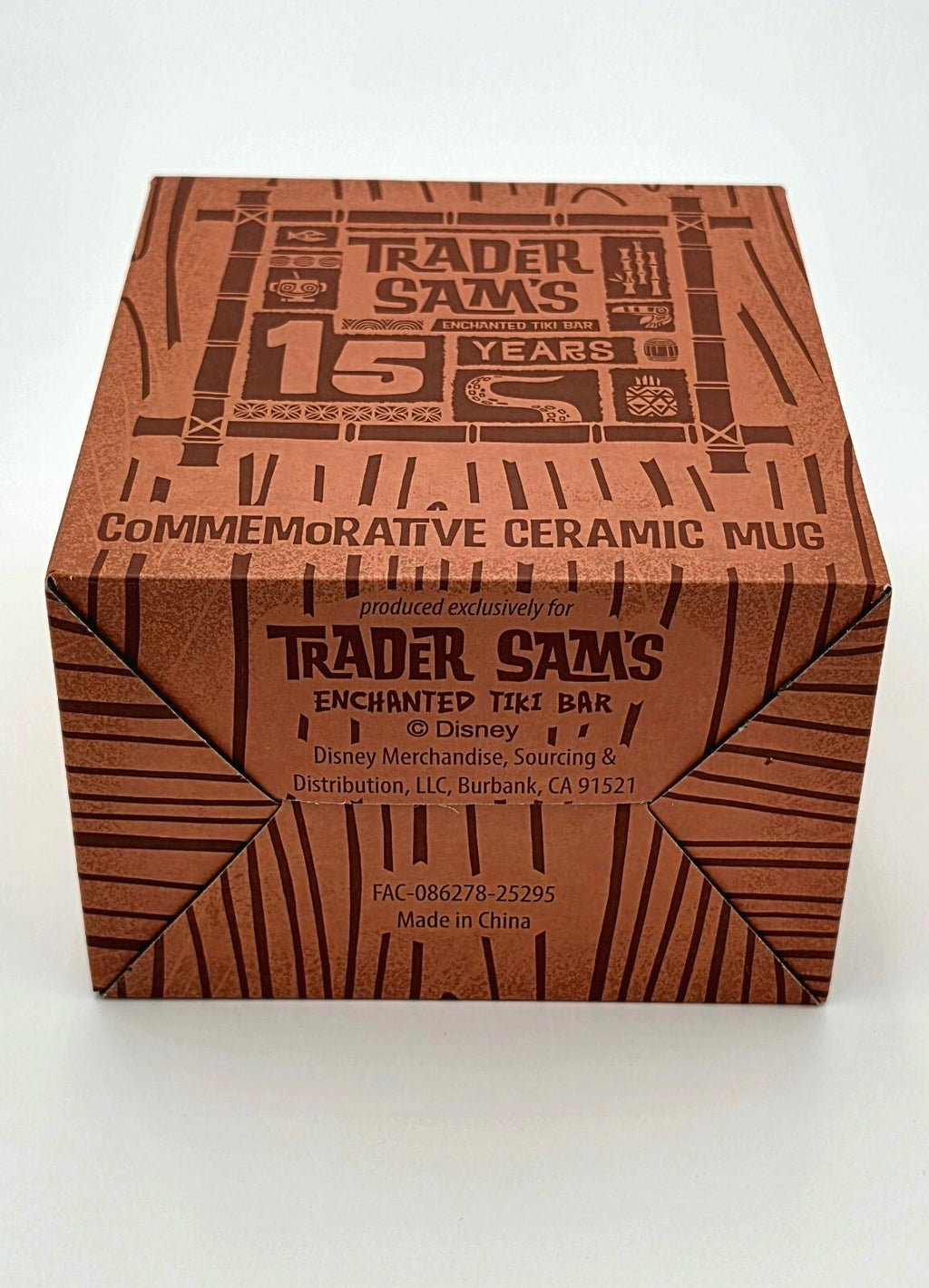 Disneyland Trader Sam's 15th Anniversary Laughing Hyena Tiki Mug New