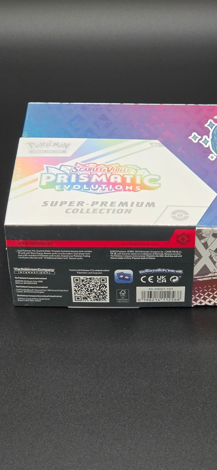 Pokémon TCG Prismatic Evolutions Super Premium Collection Box Sealed