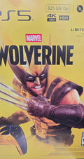 Sony PS5 Digital Marvel Wolverine Battle Yellow Limited Edition Bundle