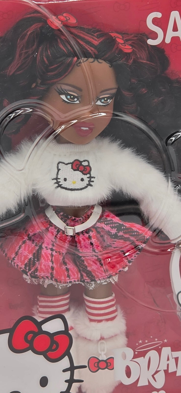 Bratz x Hello Kitty Sasha Fashion Doll Sanrio Collab 10" Collectible NIB