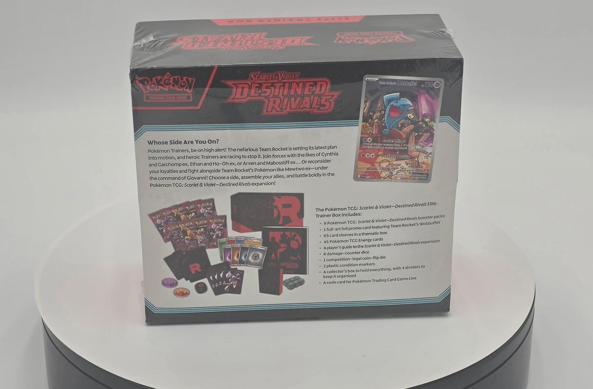 Pokémon TCG Scarlet & Violet Destined Rivals Elite Trainer Box Sealed