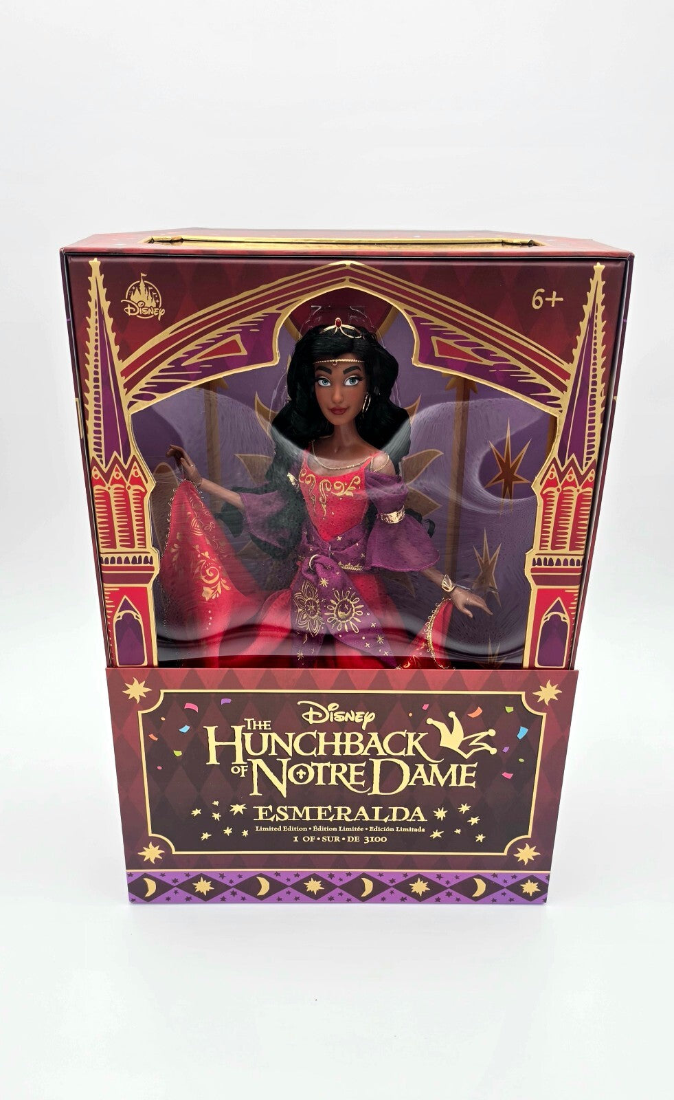 Disney Store D23 Esmeralda 17" LE Doll Hunchback 30th Anniversary IN HAND 1/3100