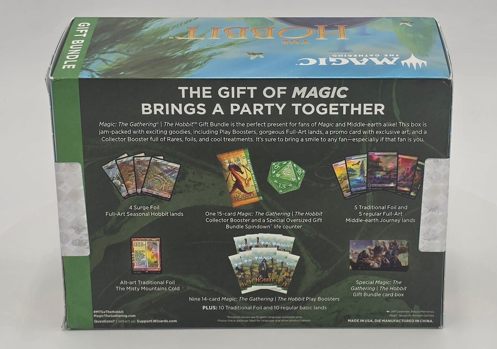 Magic The Gathering MTG The Hobbit Gift Bundle Sealed Collector Booster
