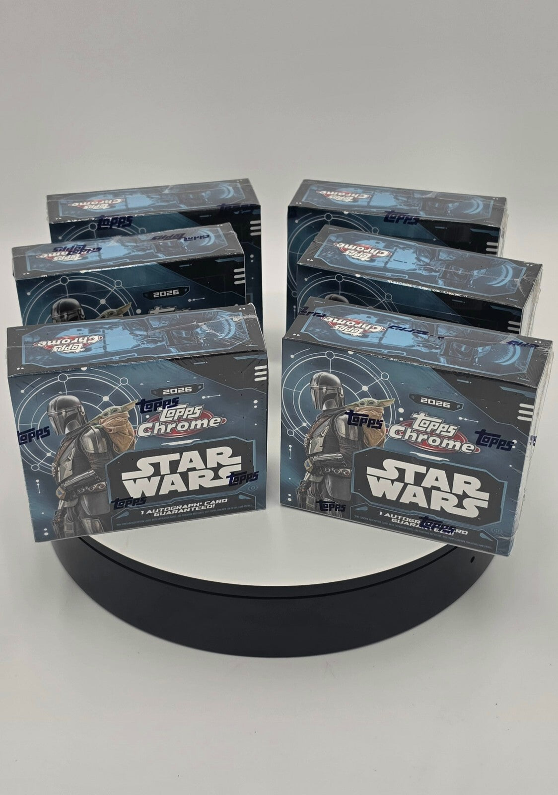 Sealed 2026 Star Wars Topps Chrome Hobby Box Trading Cards