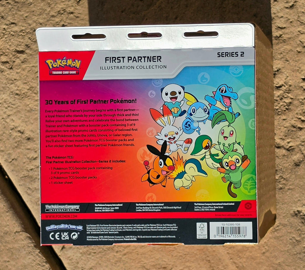 Pokémon TCG First Partner Illustration Collection Series 2 Sealed