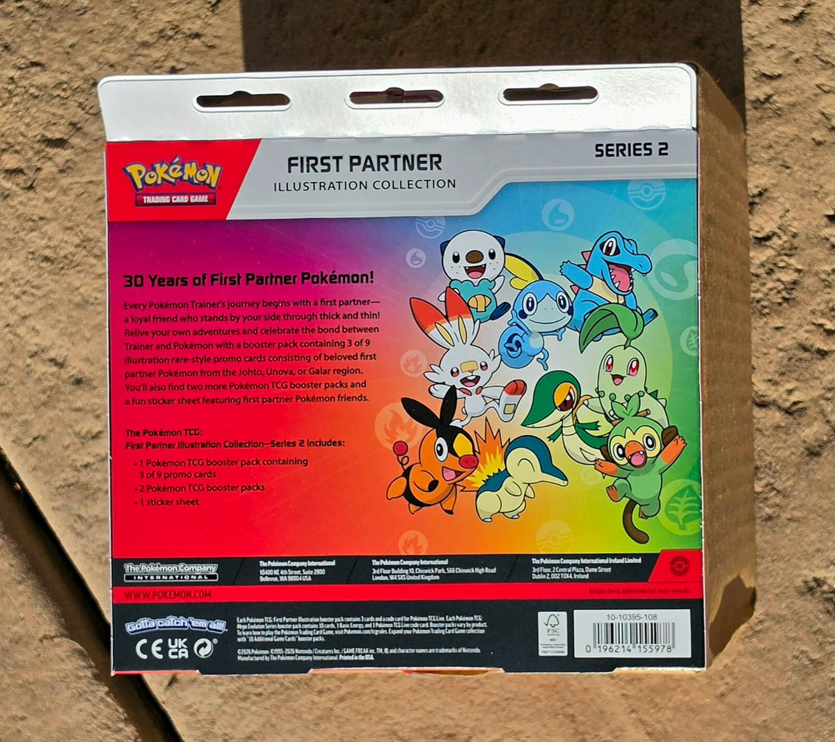 Pokémon TCG First Partner Illustration Collection Series 2 Sealed