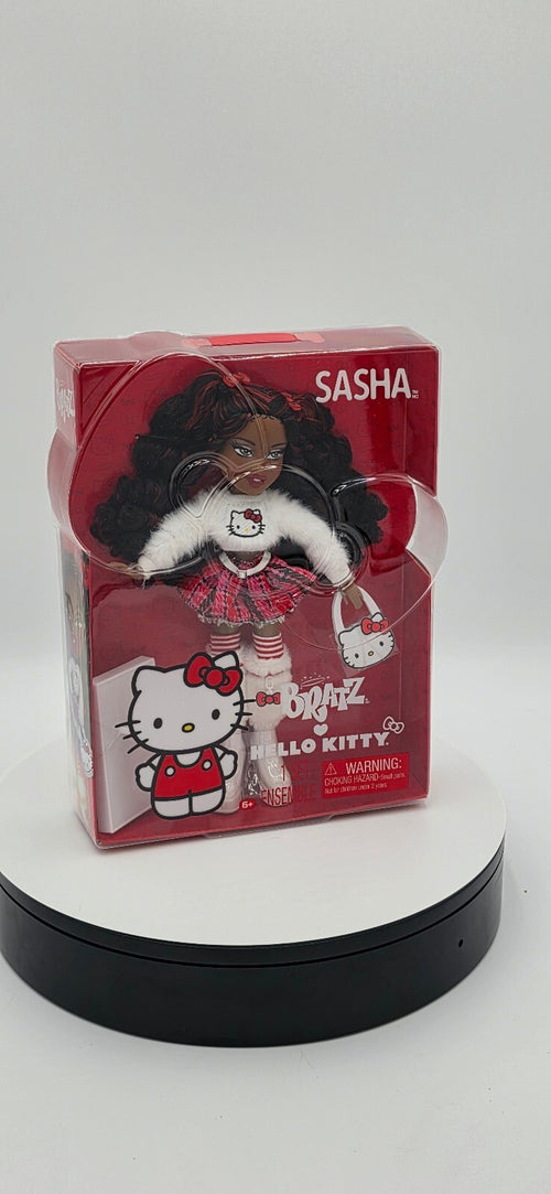 Bratz x Hello Kitty Sasha Fashion Doll Sanrio Collab 10" Collectible NIB