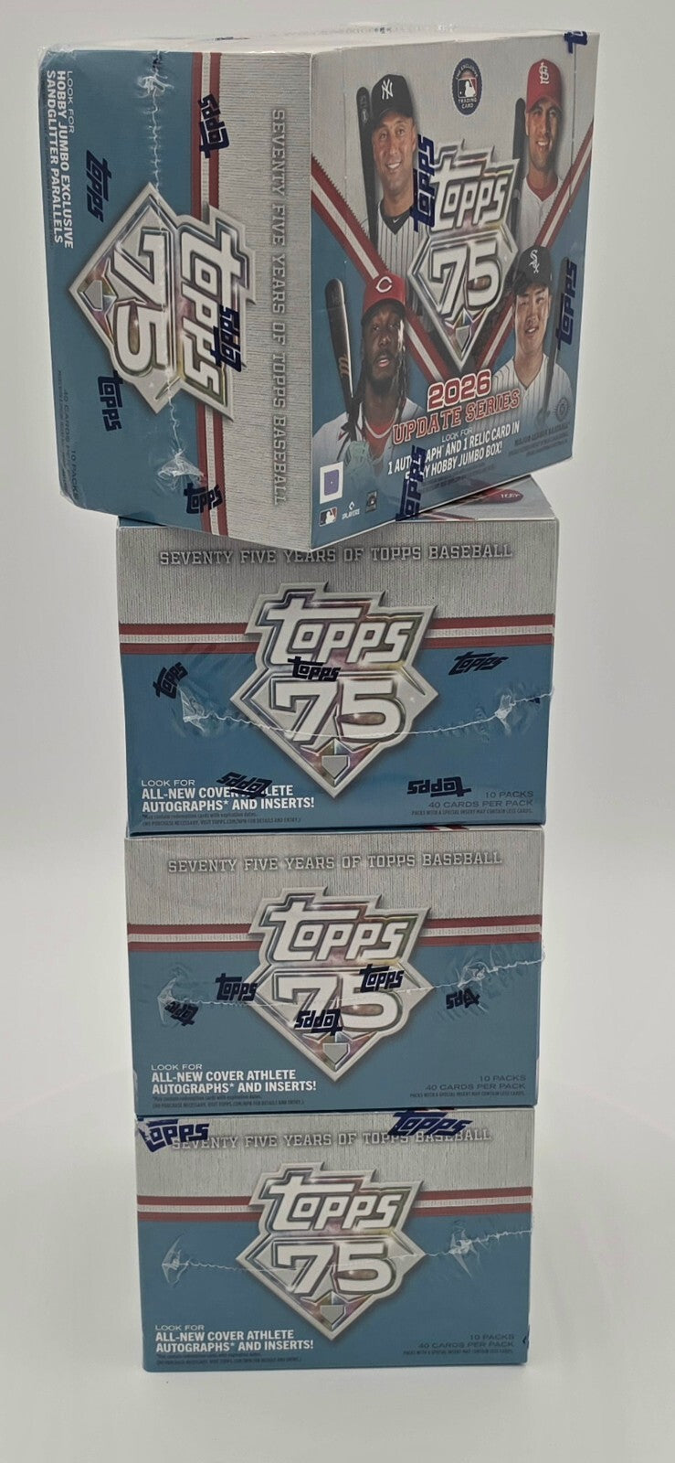 Factory Sealed 2026 Topps Update Baseball Hobby Jumbo Box