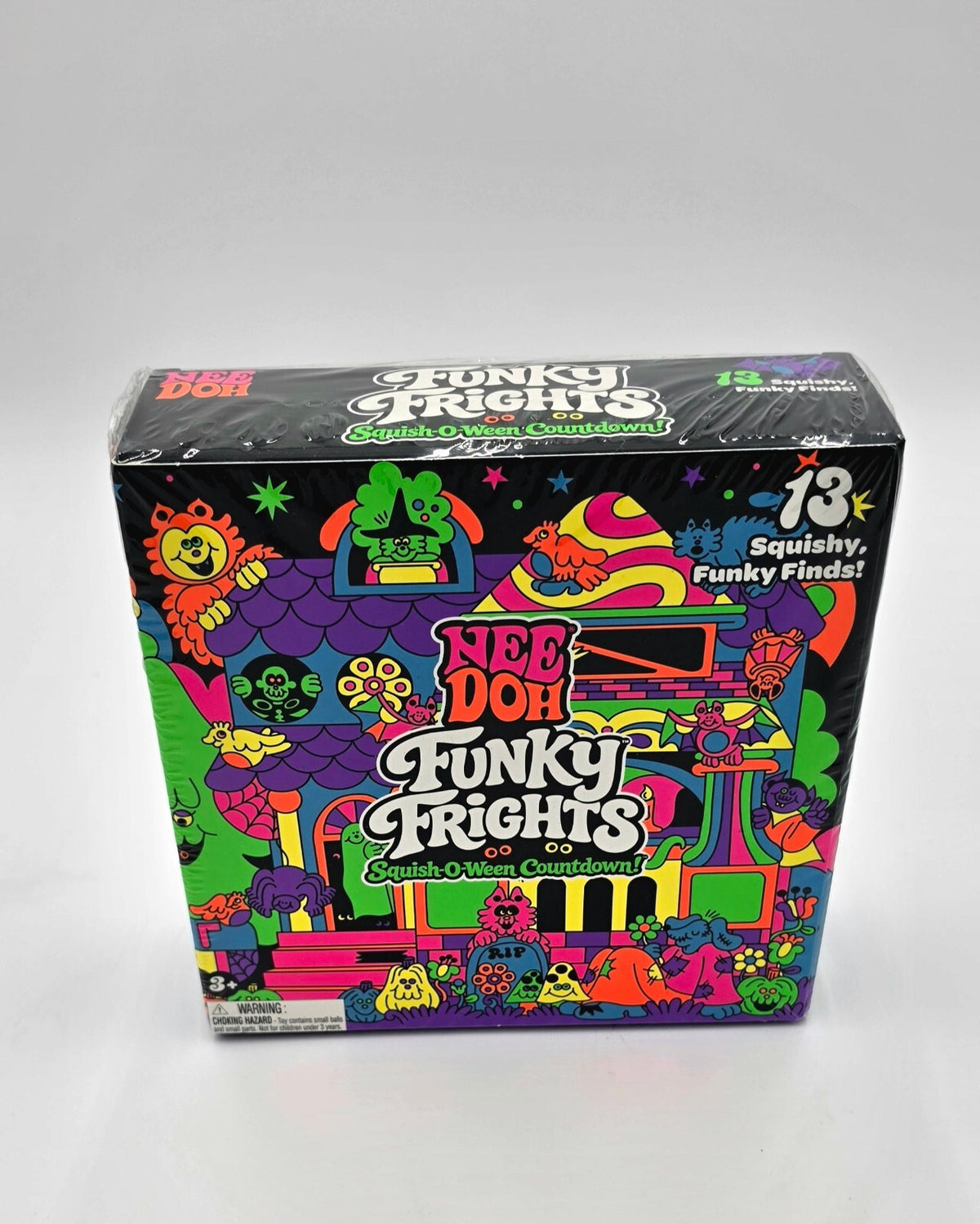 NIB NeeDoh Funky Frights Squish-O-Ween 13-Day Countdown Calendar