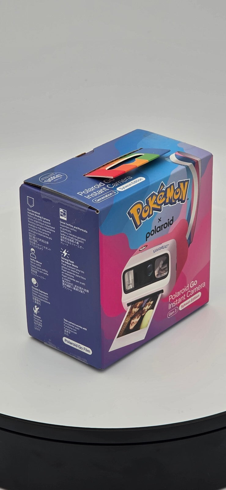 Pokemon x Polaroid Go Gen 3 Instant Camera Sylveon Edition Pink Sealed NIB
