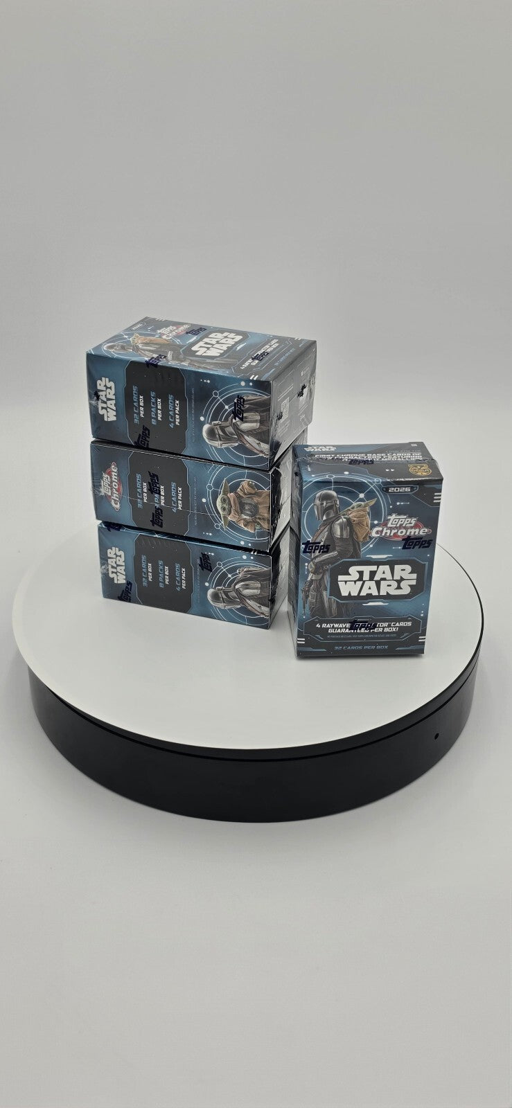 2026 Topps Chrome Star Wars Value Blaster Box Factory Sealed