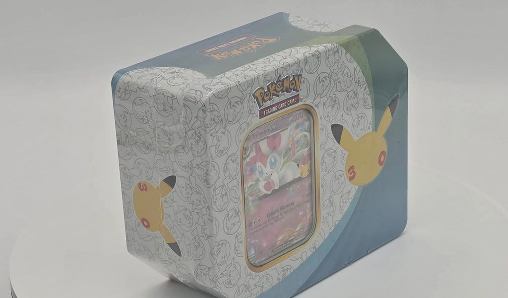 Pokémon TCG: 30th Anniversary Celebration Sylveon ex Tin Brand New Sealed