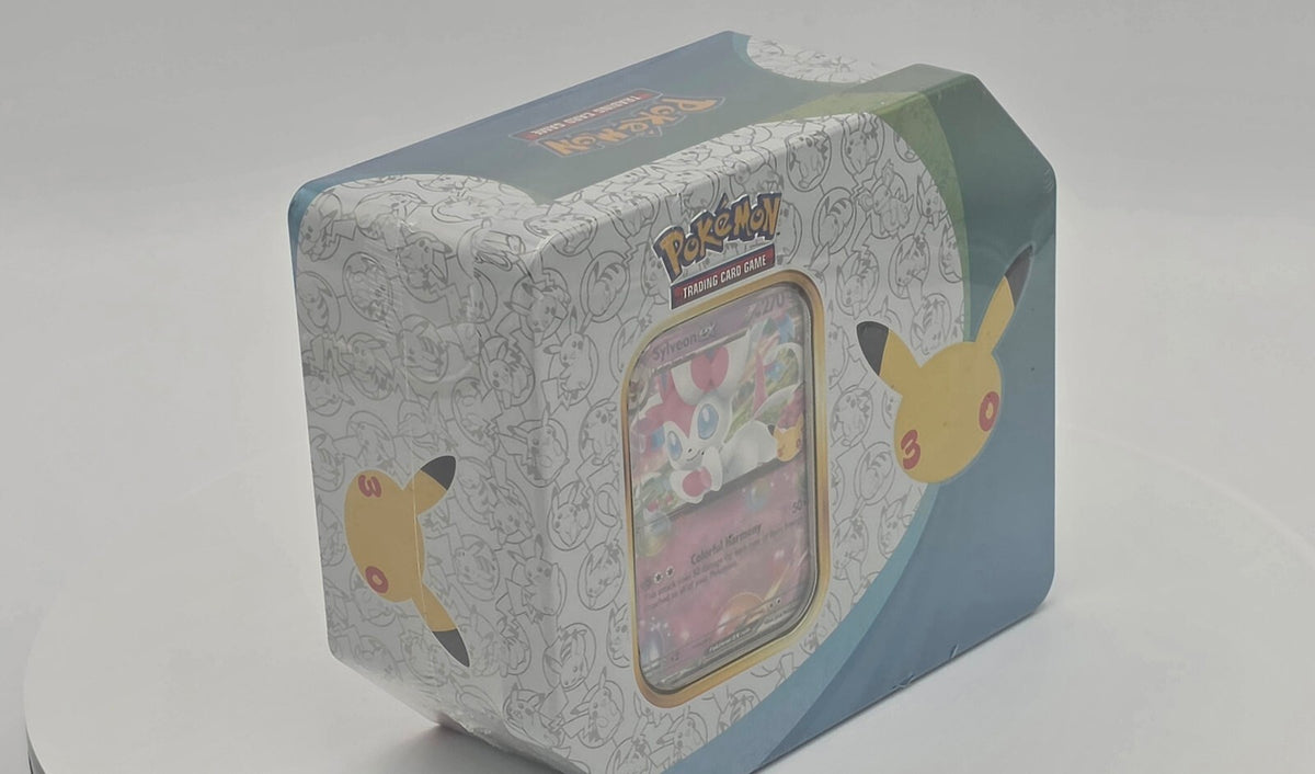 Pokémon TCG: 30th Anniversary Celebration Sylveon ex Tin Brand New Sealed