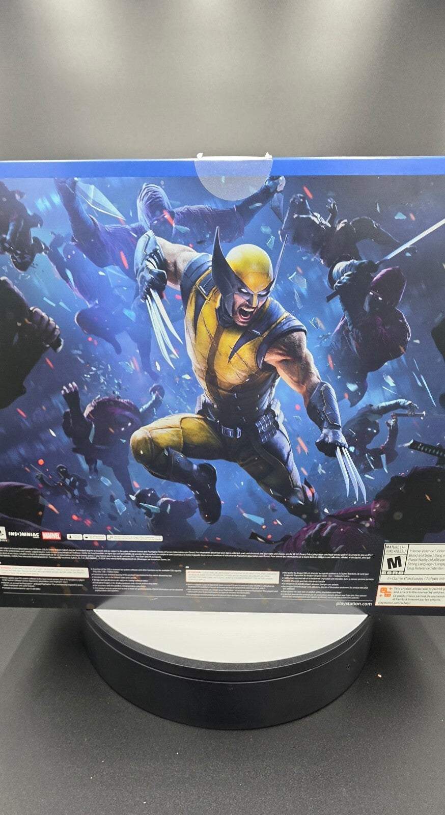 Sony PS5 Digital Marvel Wolverine Battle Yellow Limited Edition Bundle
