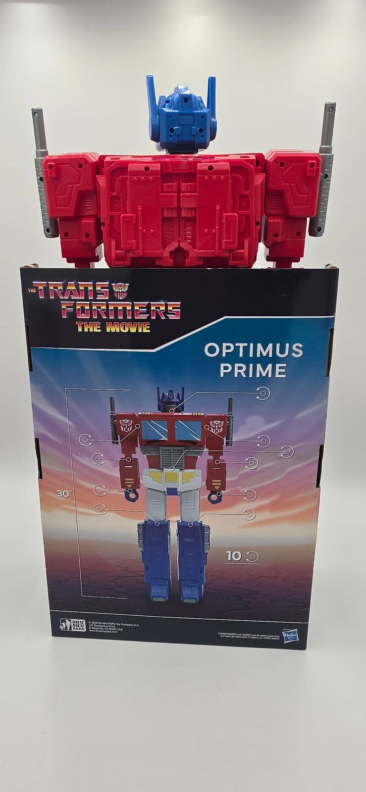 Transformers The Movie 40th Anniversary Optimus Prime 30" Big-Fig 2026 NIB