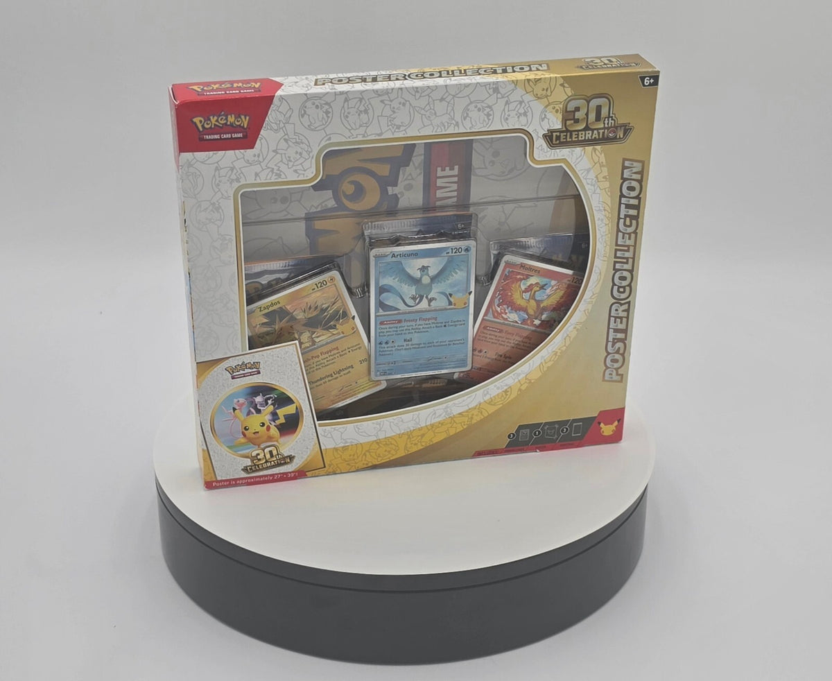 Pokémon TCG 30th Anniversary Celebration Poster Collection Legendary Birds
