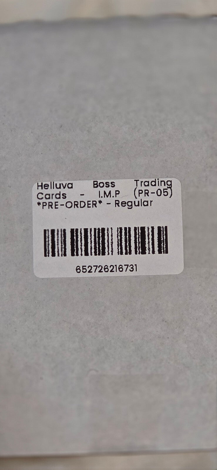 Helluva Boss I.M.P PR-05 Trading Card Standard Promo New In-Hand