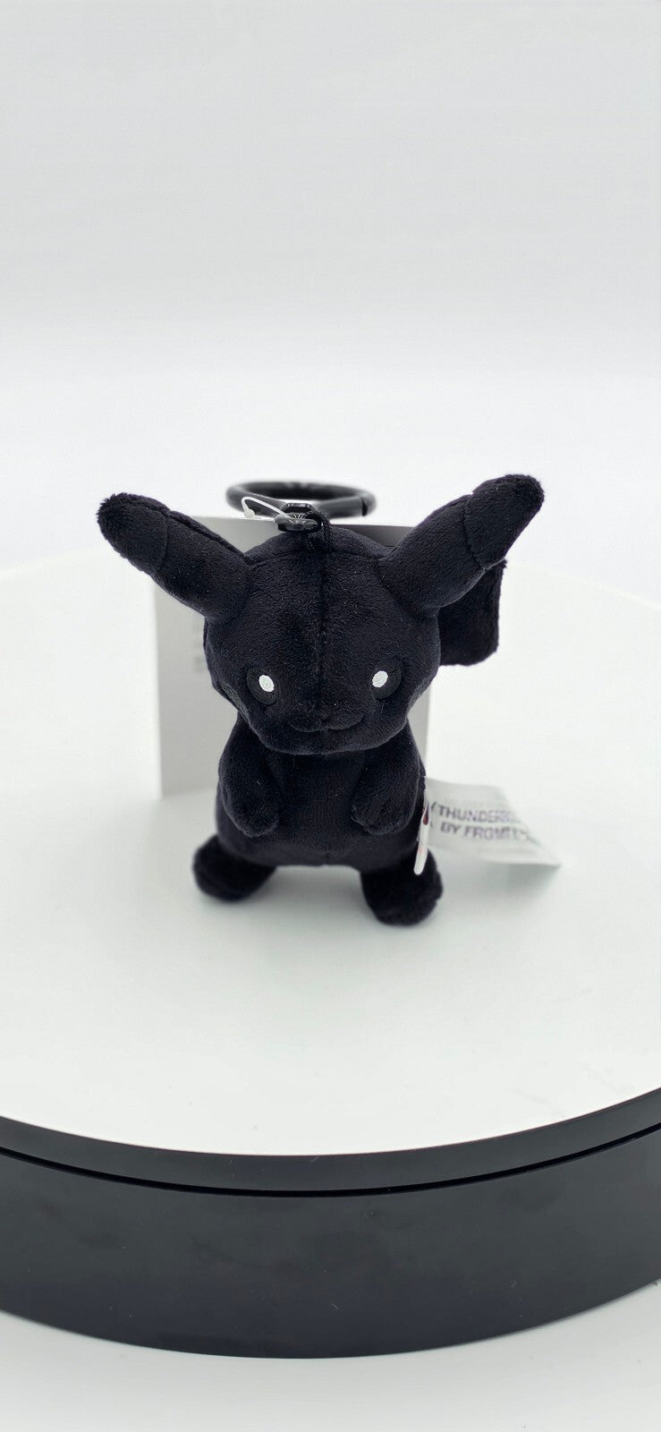 FRGMT x Pokemon Thunderbolt Black Pikachu Mascot Plush NWT