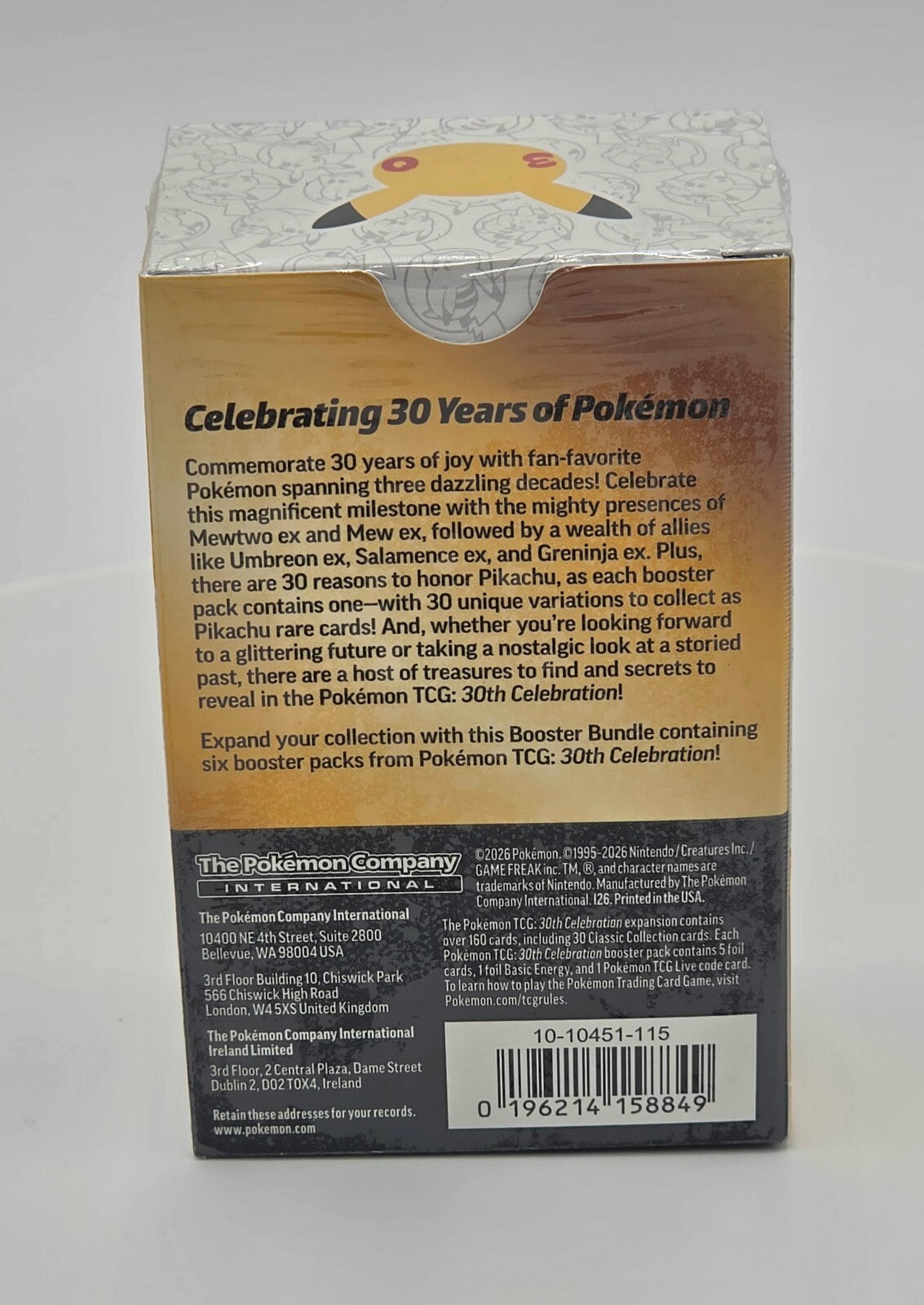 Pokémon TCG: 30th Celebration Booster Bundle