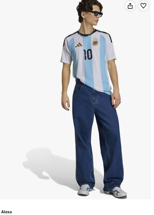 Adidas Argentina 26 Home Messi Fan Jersey Size XL NWT
