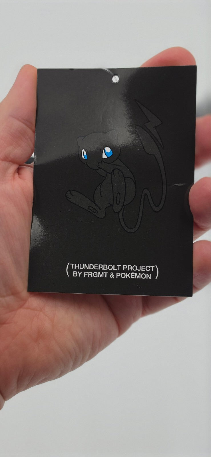 FRGMT x Pokemon Thunderbolt Black Mew Mascot Plush NWT