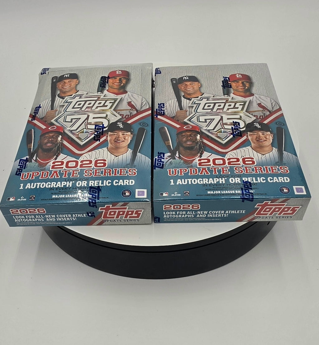 Factory Sealed 2026 Topps Update Baseball Standard Hobby Box