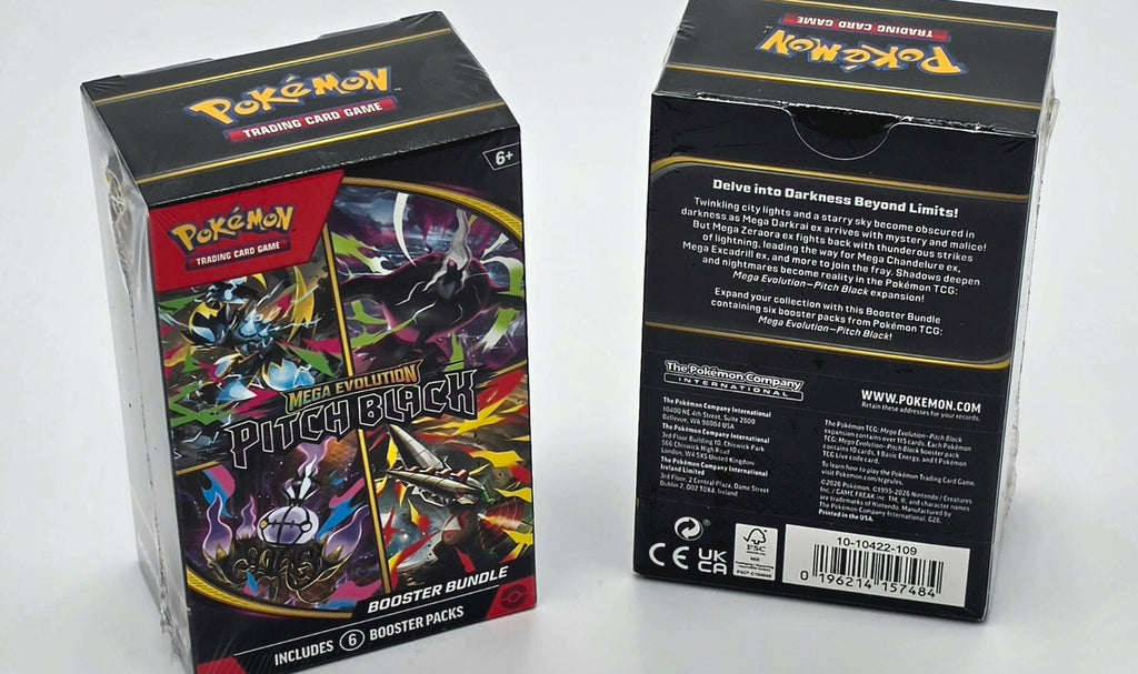 Pokemon TCG Mega Evolution Pitch Black Booster Bundle Lot of 2 Factory Sealed