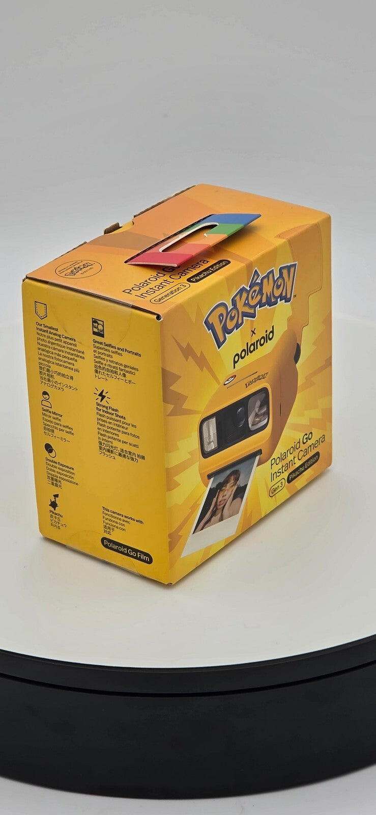 Pokemon x Polaroid Go Gen 3 Instant Camera Pikachu Edition Yellow Sealed NIB