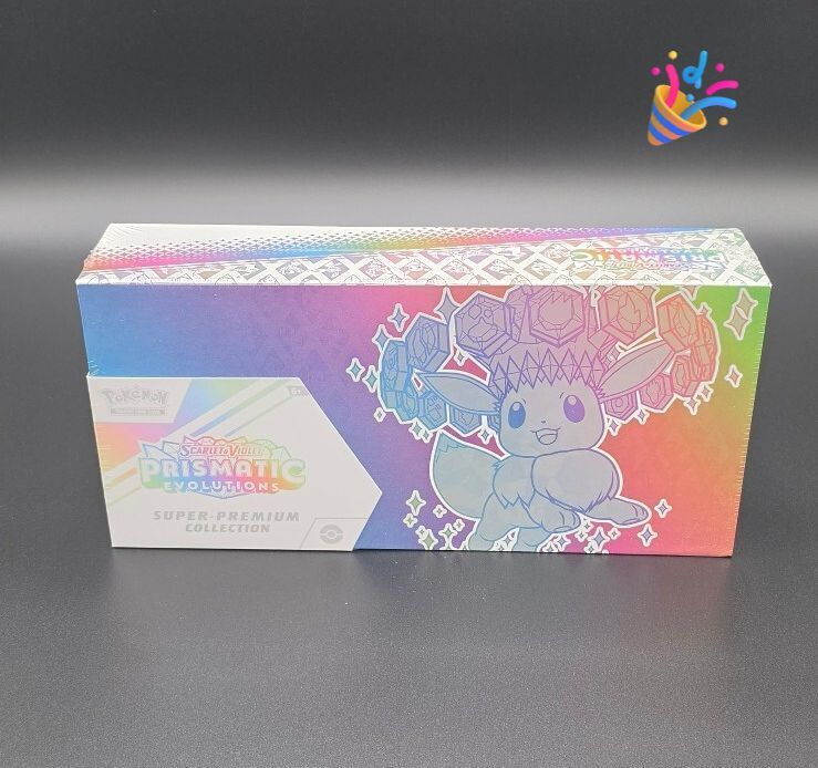 Pokémon TCG Prismatic Evolutions Super Premium Collection Box Sealed